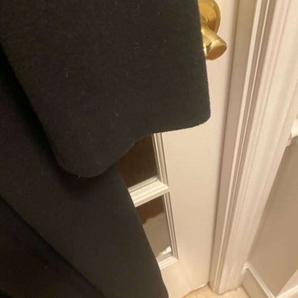 Woolen coat Olsen Collection, black, size S-M - Picture 9 of 9